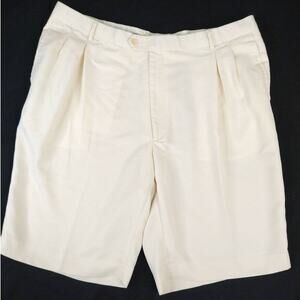 Marco Biella Light Beige Cream Shorts tag Sz 42